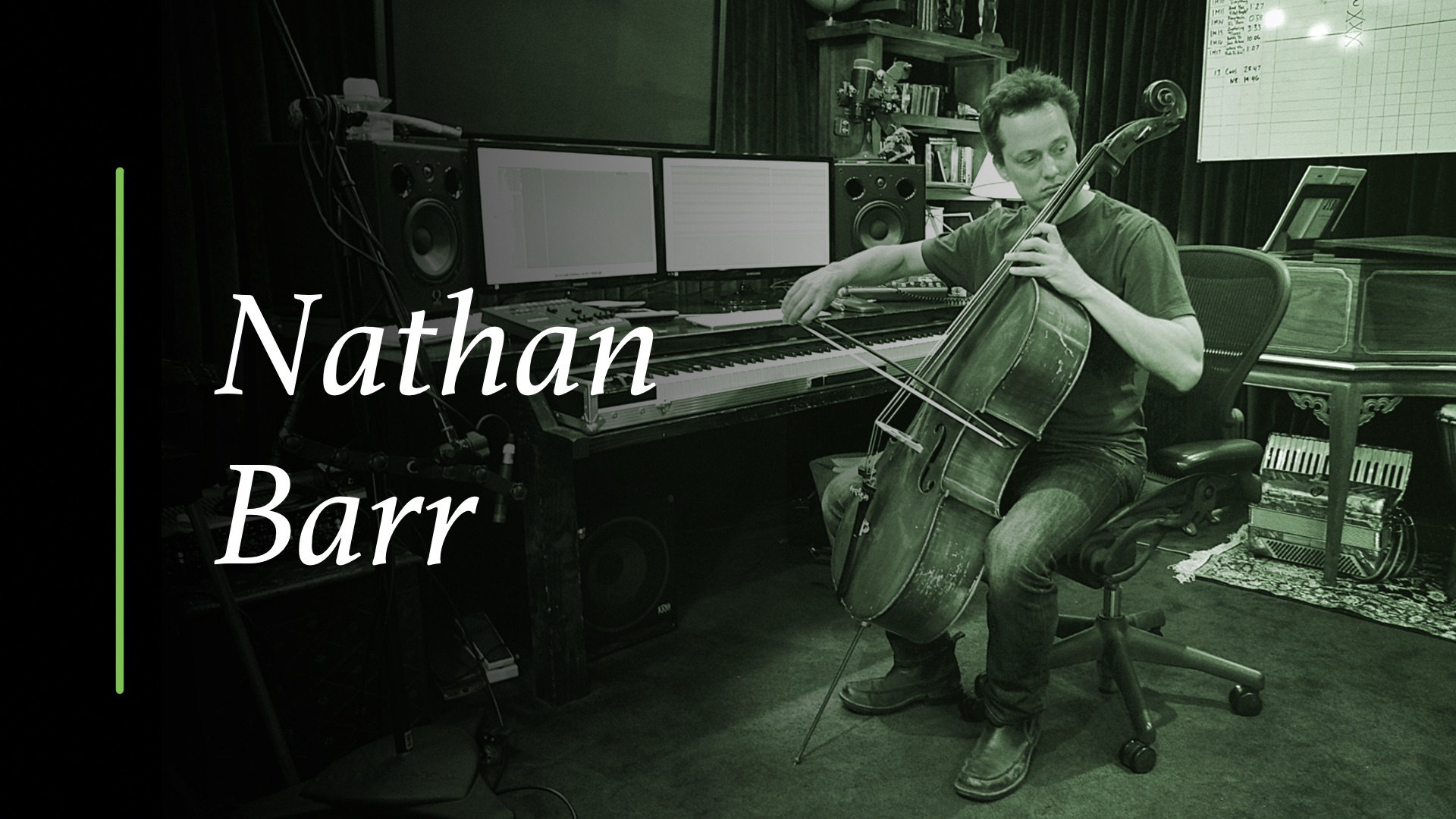 Nathan Barr and the FOX Studio Organ