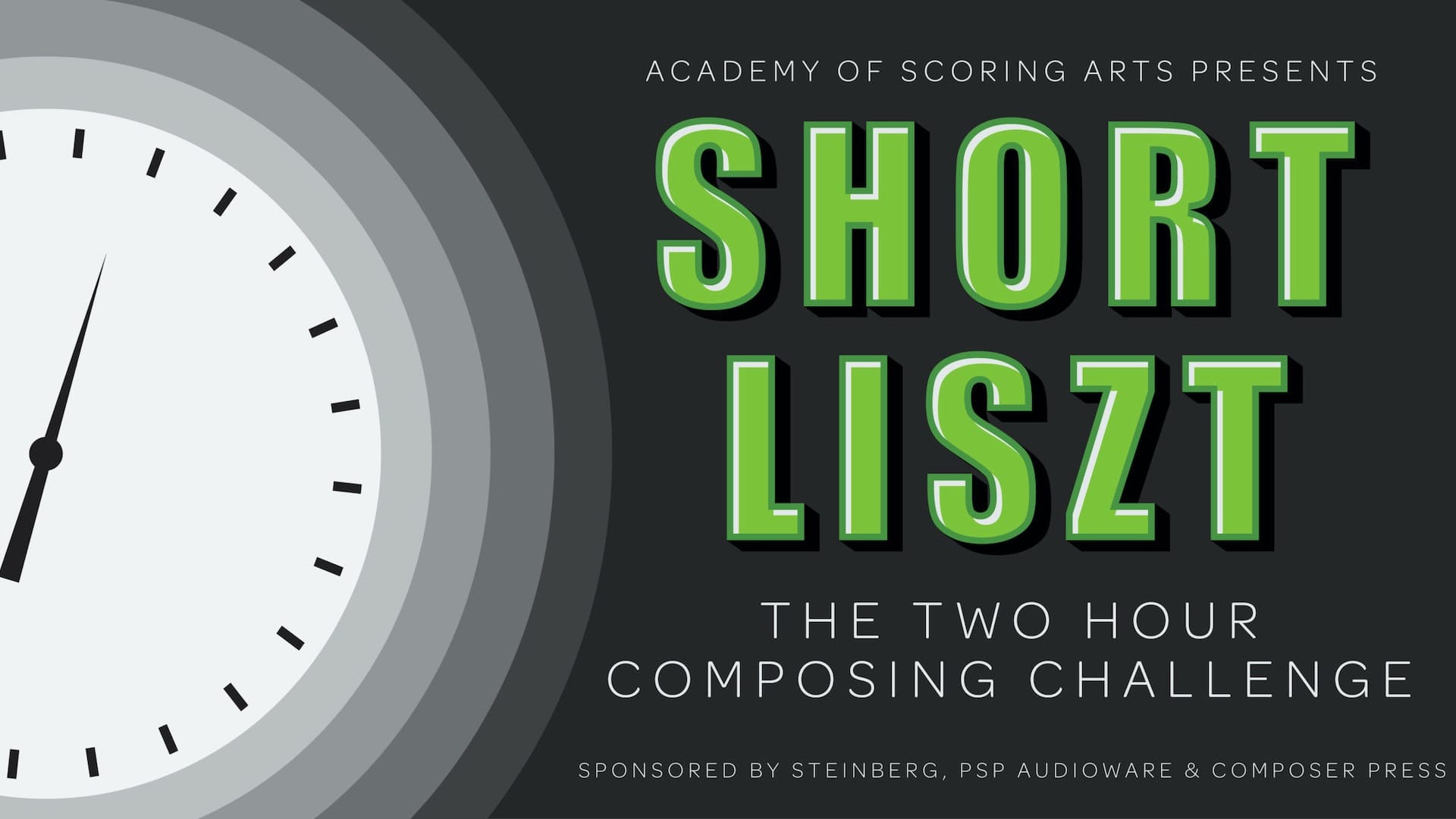 Short Liszt, Op. 2: The Two Hour Composing Challenge Winners!